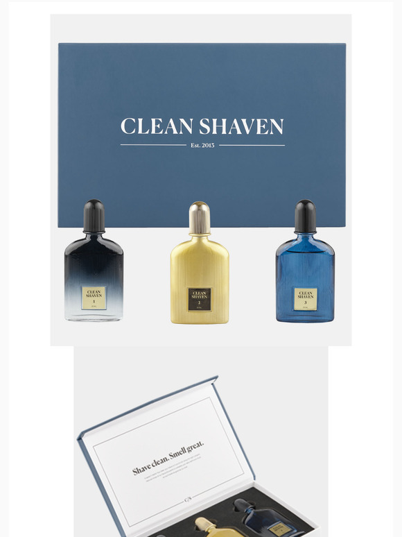 Free Succeed Fragrance with 3-piece Fragrance Gift Set (25% off)