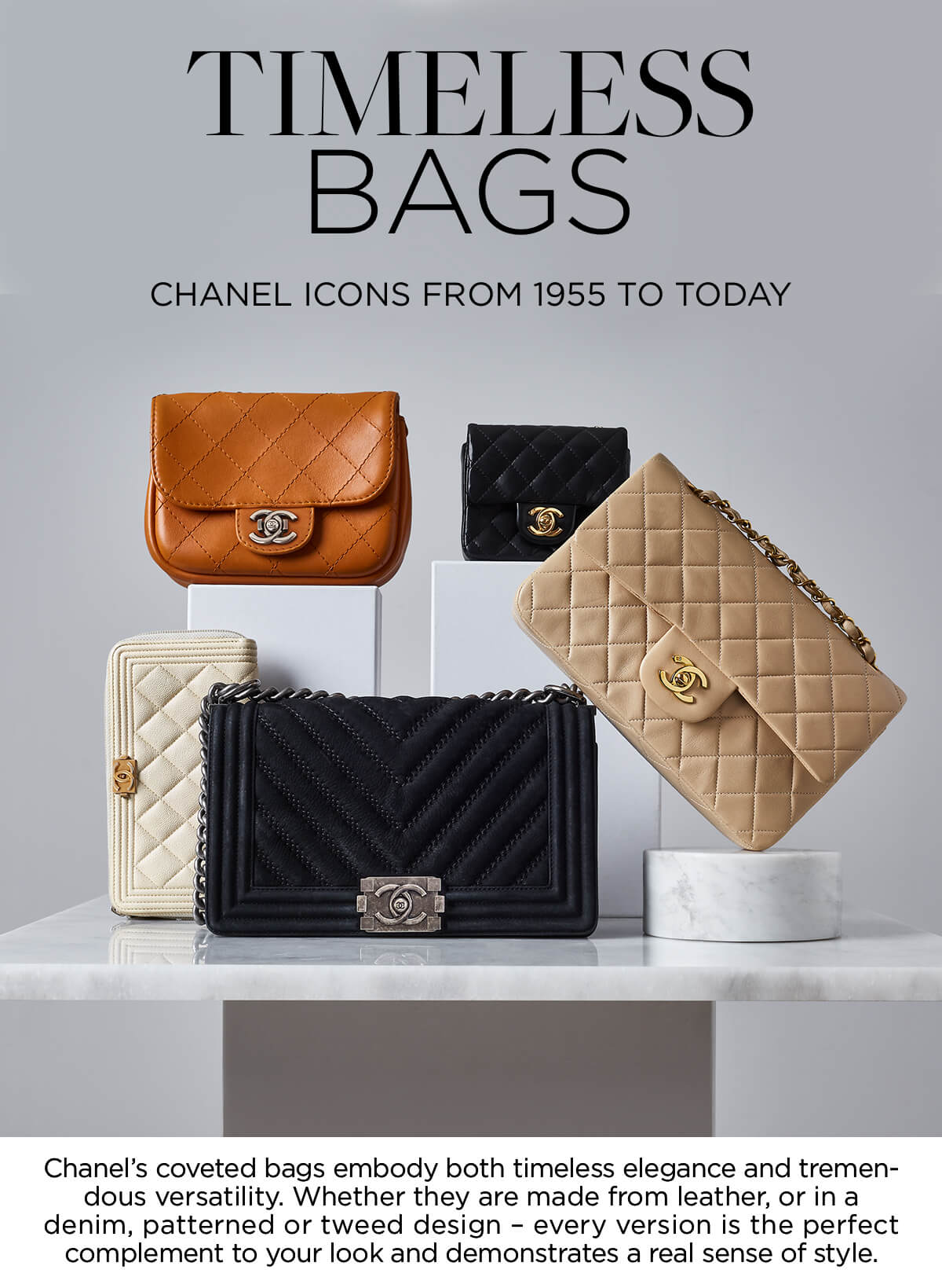 Chanel best sale bag 1955