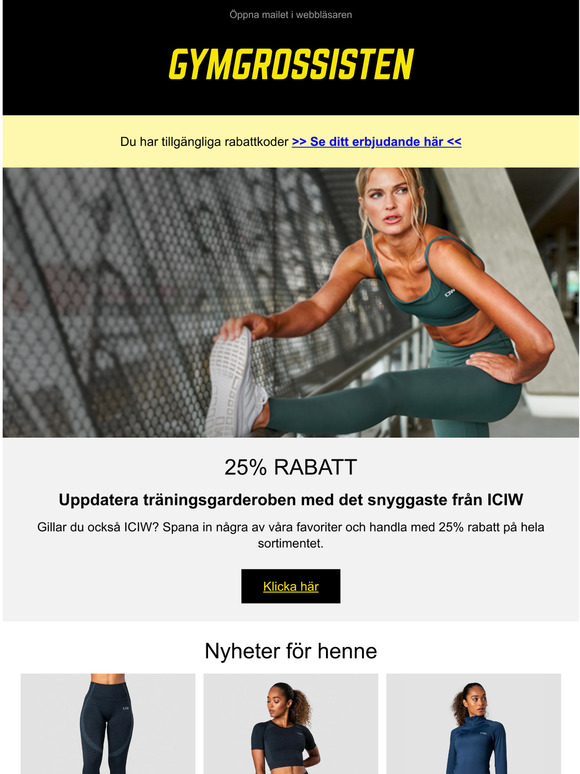 ICANIWILL - 25% rabatt p allt!
