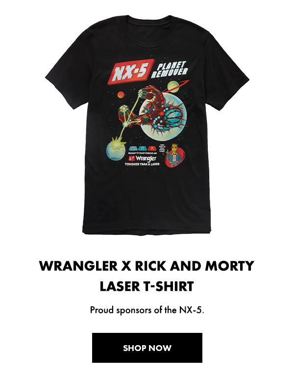 Wrangler: Just dropped: Wrangler x Rick andMorty  | Milled