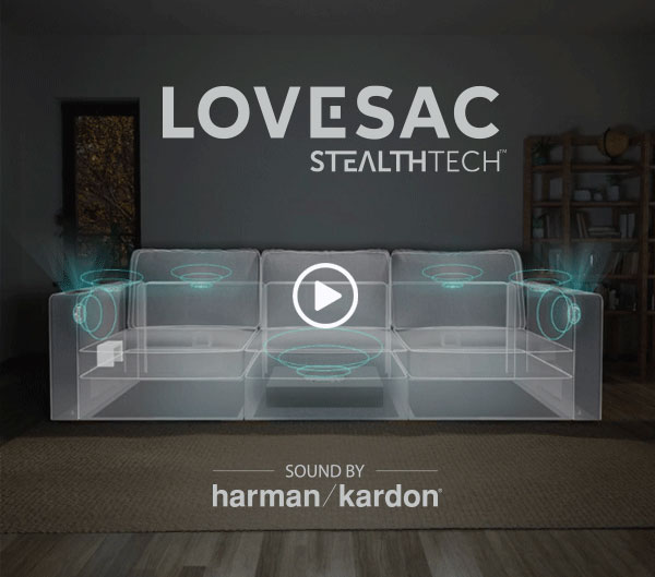 LoveSac Its Time to Experience Truly Immersive Surround Sound Milled