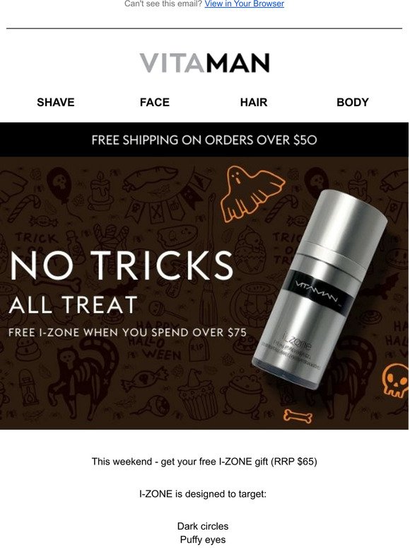 A Halloween Treat  Free I-ZONE Offer (RRP $65)