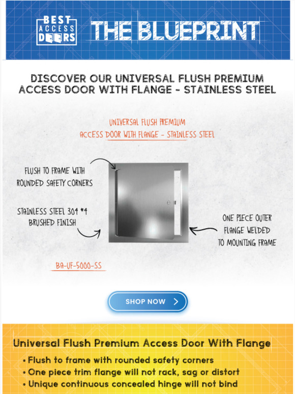 Best Access Doors Discover Our Universal Flush Premium Access Door