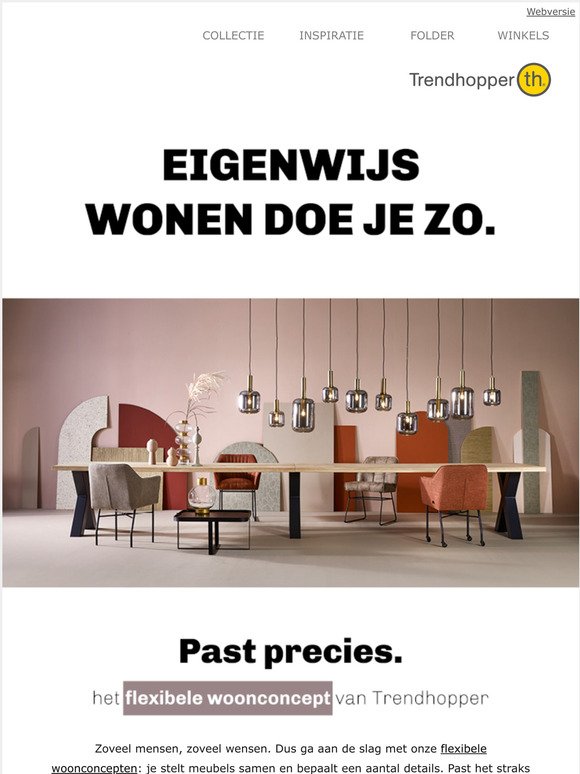 Kolonel globaal Tektonisch Trendhopper.nl: Stel je meubels naar smaak samen | Milled