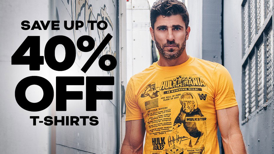 Save Up To 40% Off Tees