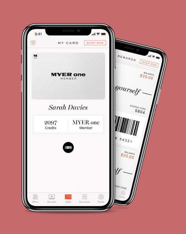 MYER ONE APP