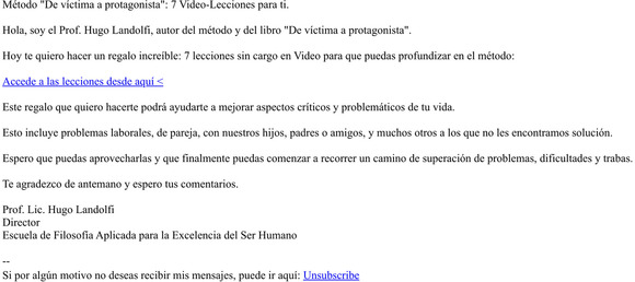 Pasa de vctima a protagonista: 7 Video-lecciones increbles