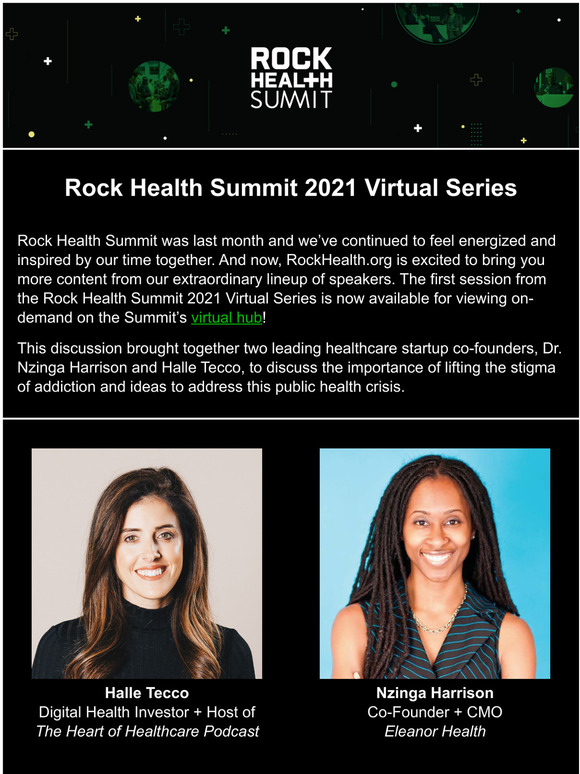 The Rock Health Podcast Debunking Patient Data Get a first look at