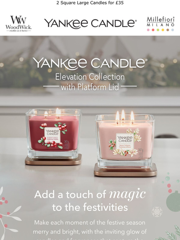 yankeecandle Get ready to celebrate the festive season with our new fragrances Milled