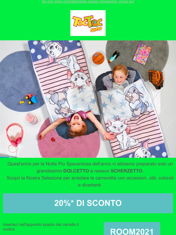 Cameretta-20%Solo Dolcettiper 