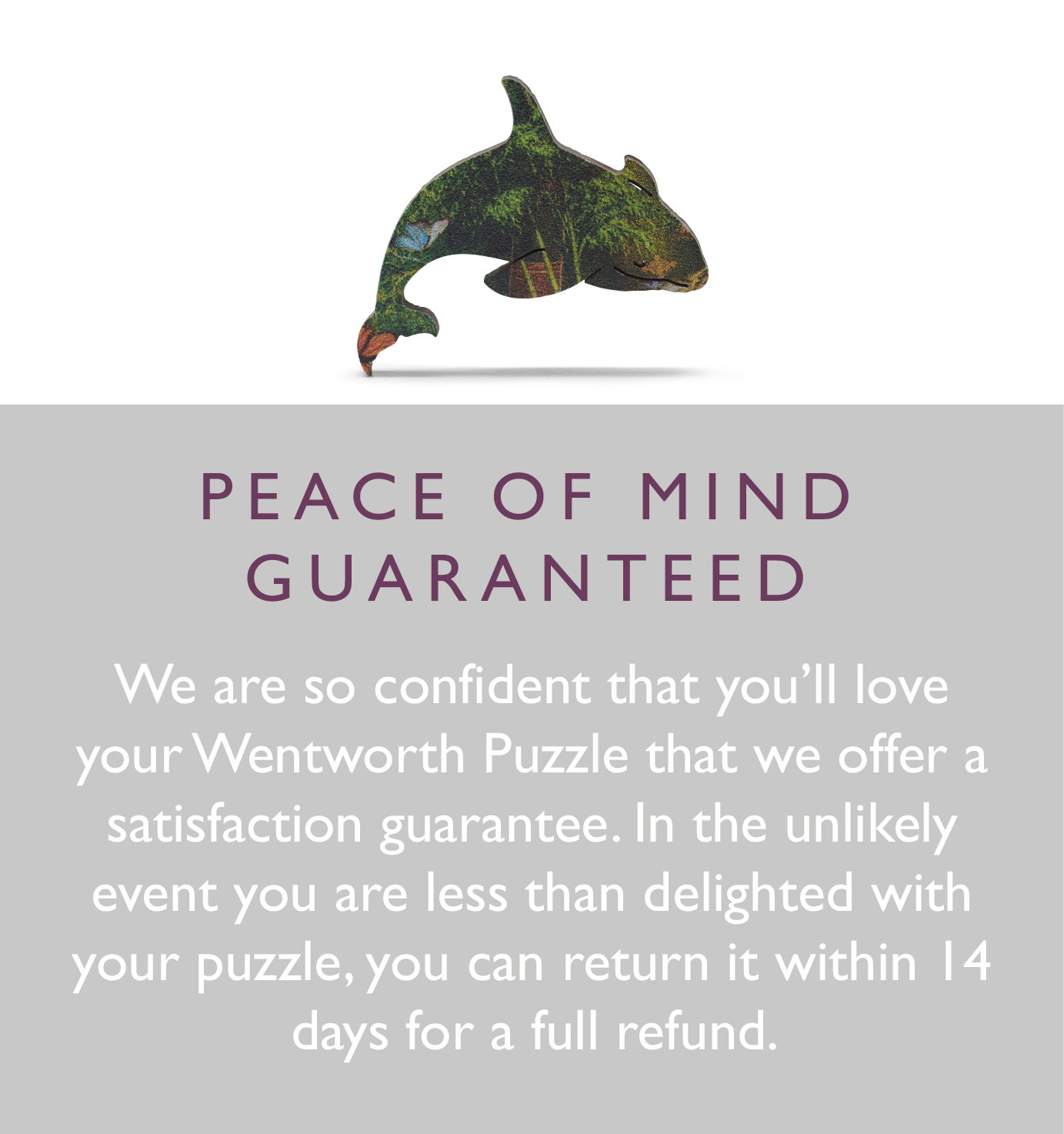 peace of mind guarantee