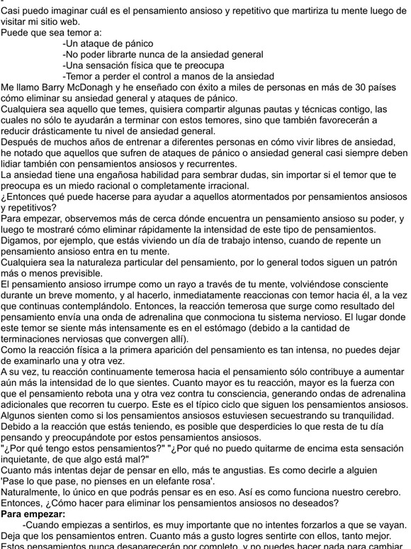 4 Pasos Para Eliminar Pensamientos Ansiosos