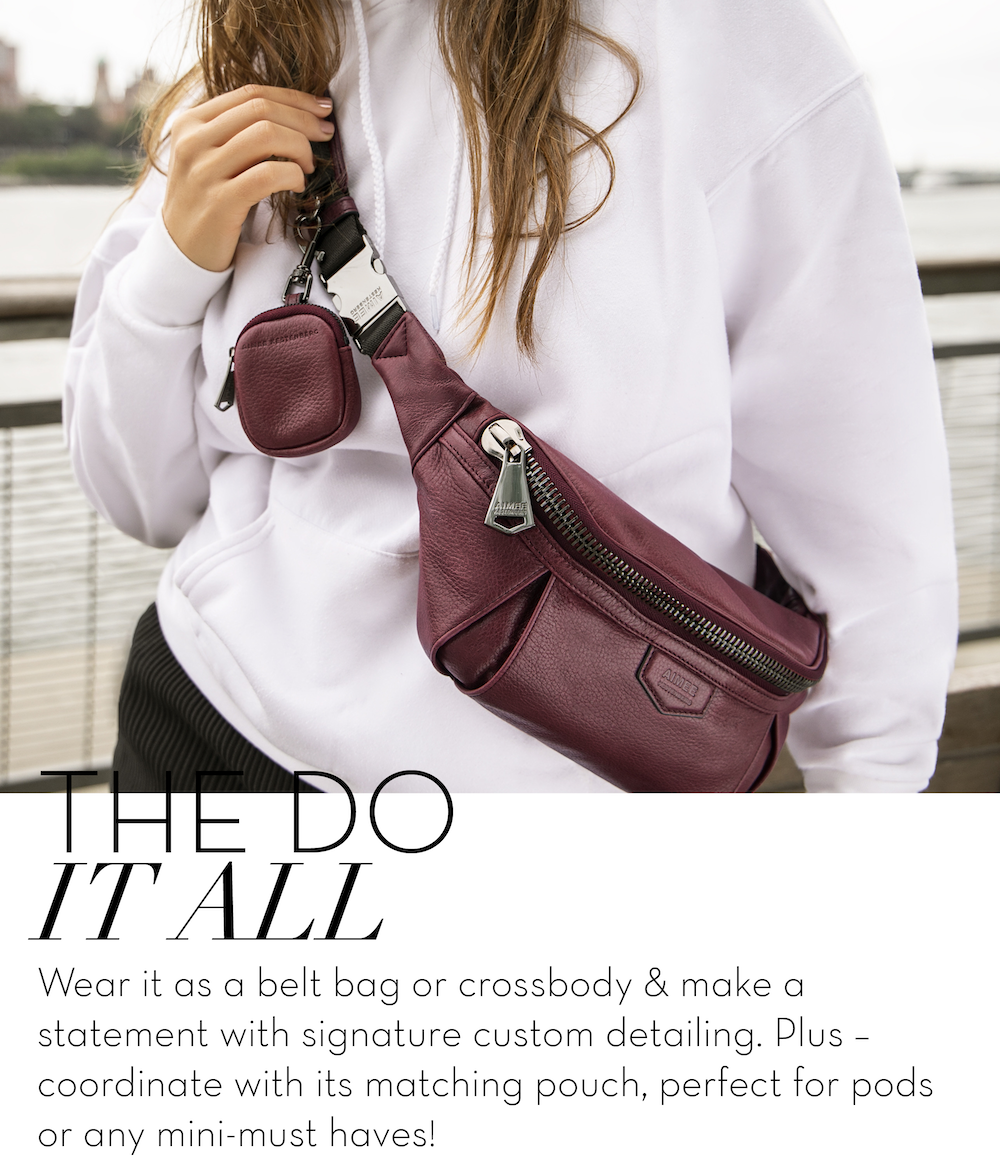 Aimee Kestenberg Oasis Signature Leather Shoulder Bag