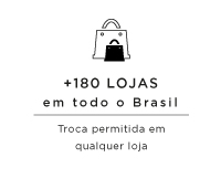 +180 Lojas em todo o Brasil