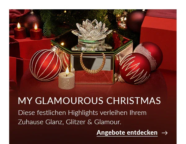 Festliche Highlights für viel Glanz, Glitzer & Glamour