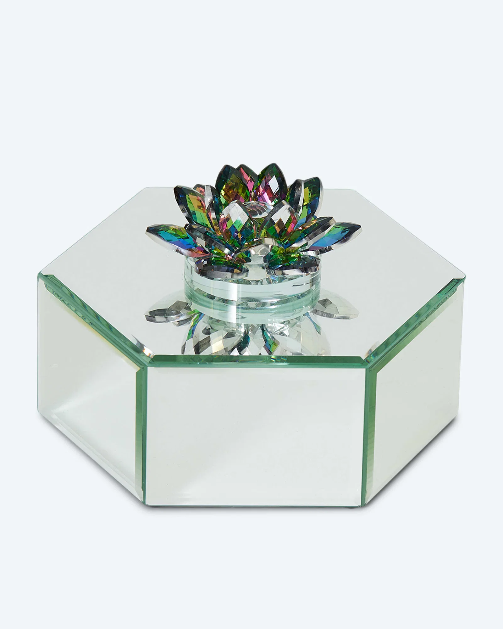 Schatulle Lotus mit Deckel