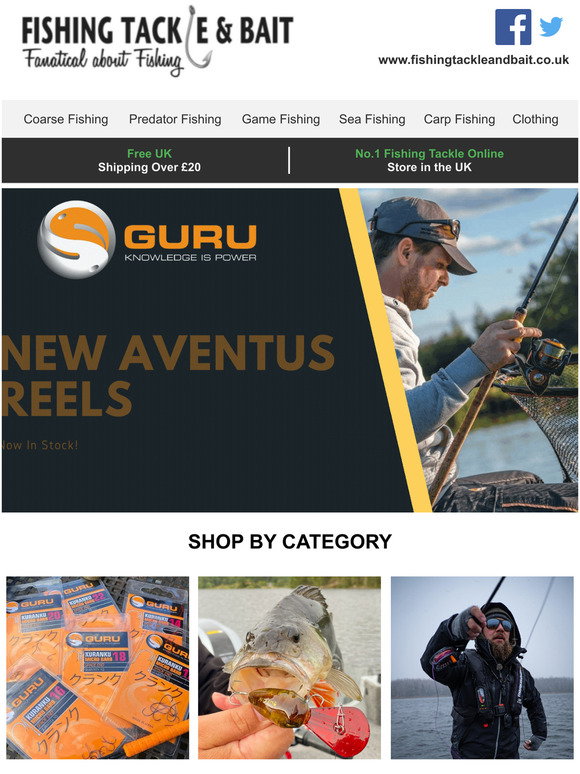 Fishing Tackle And Bait: GURU AVENTUS 