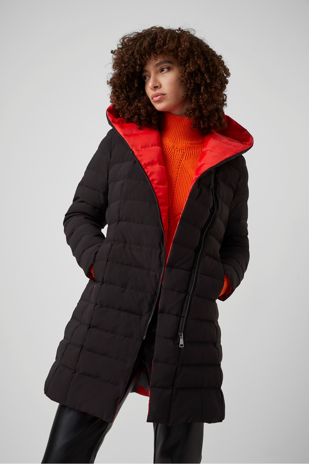 french connection padded coat