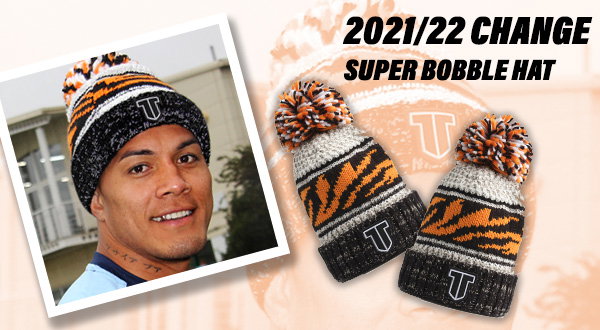 Leicester Tigers 2021/22 Change Super Bobble Hat