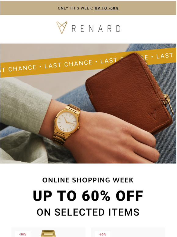  Last hours: up to 60% off