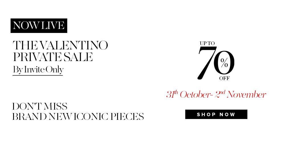 The Luxury Closet: The Valentino Private Sale Is Live!