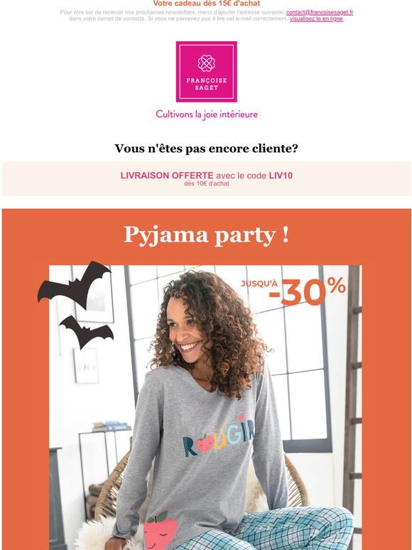  Des bonbons ou une bonne rduction ? Ce soir, c'est pyjama party ! !