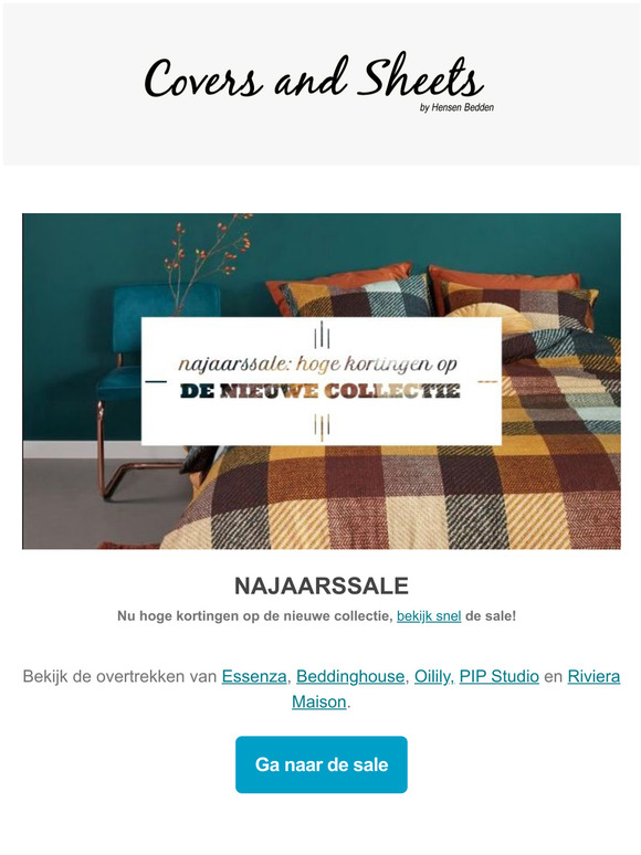 Najaarssale: hoge kortingen op de nieuwe collectie tot wel 50% (op = op)!