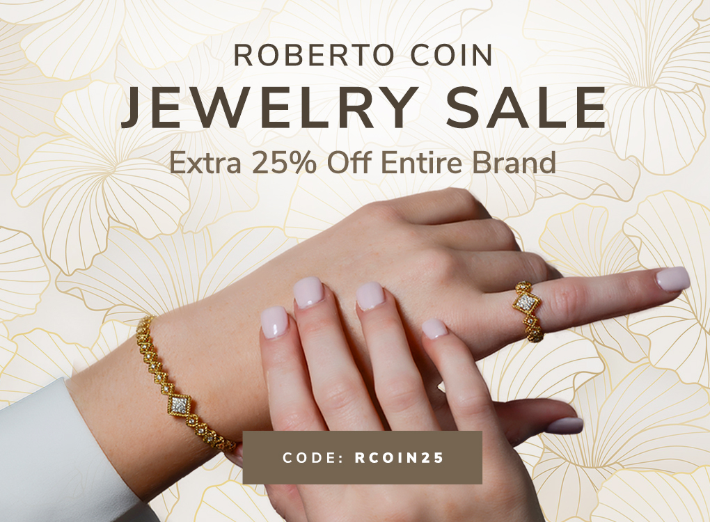 Roberto coin store jewelry sale