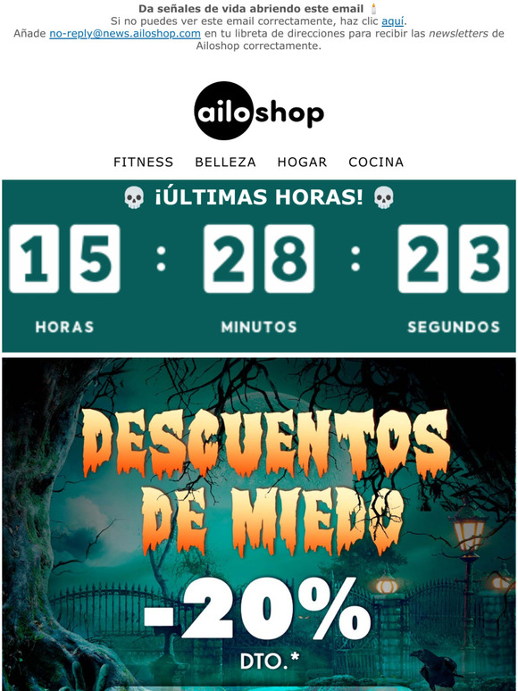 Has sobrevivido?  Tu cupn s... solo 15 horas ms!