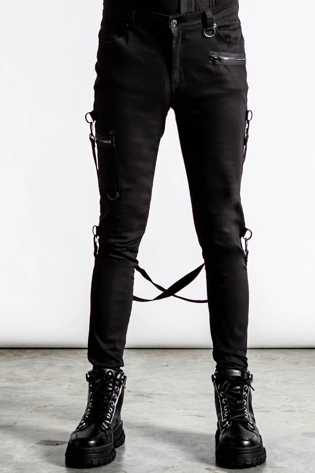 Image of Sonic Doom Jeans [BLACK]