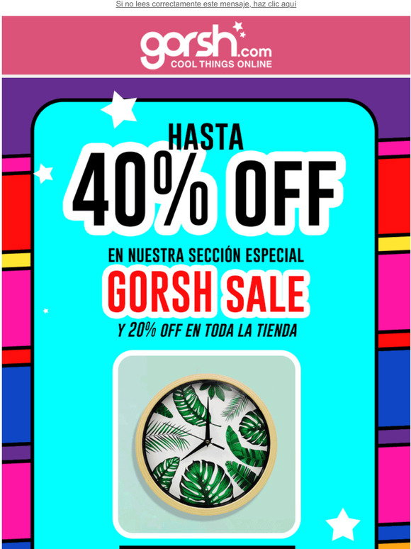 Gorsh: 10 regalos geniales para Pap en Sale! | Milled