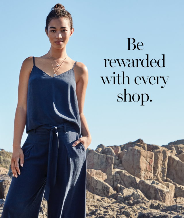 Be rewarded with every shop.