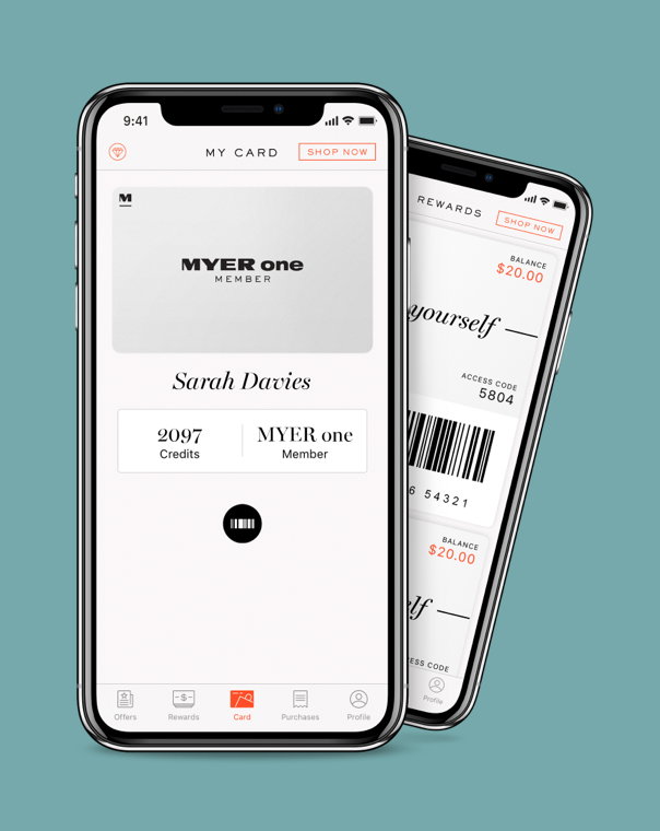 MYER ONE APP