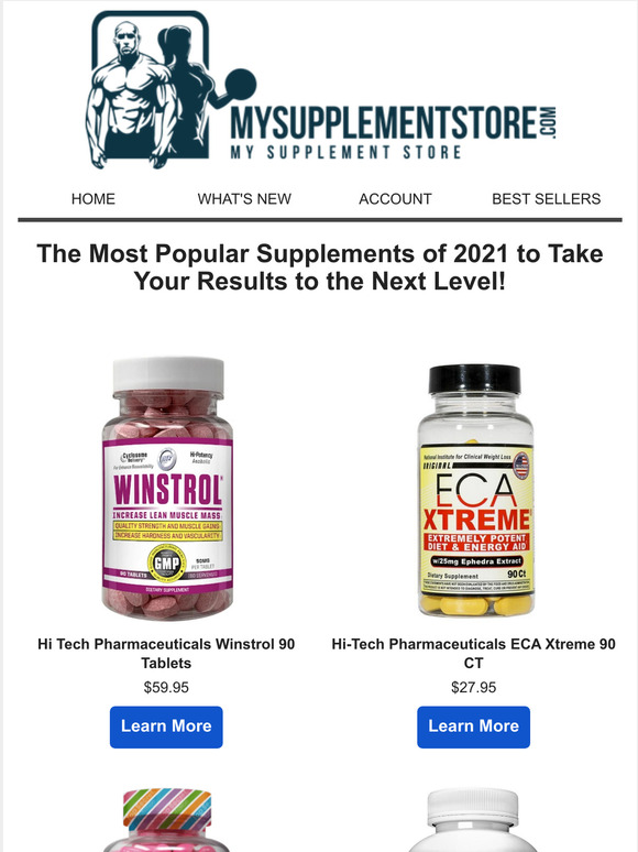 My Supplement Store Online Check Out the Most Popular Supplements of