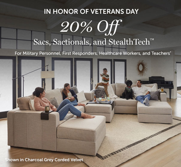 LoveSac Thank you to all of our community heroes. Apply for 20 off by