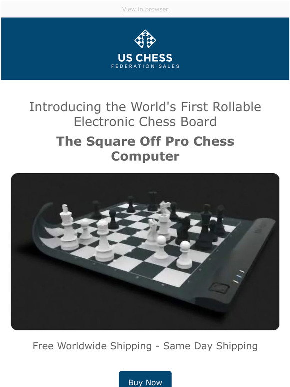US Chess Sales: Introducing the World's First Rollable Electronic Chess ...