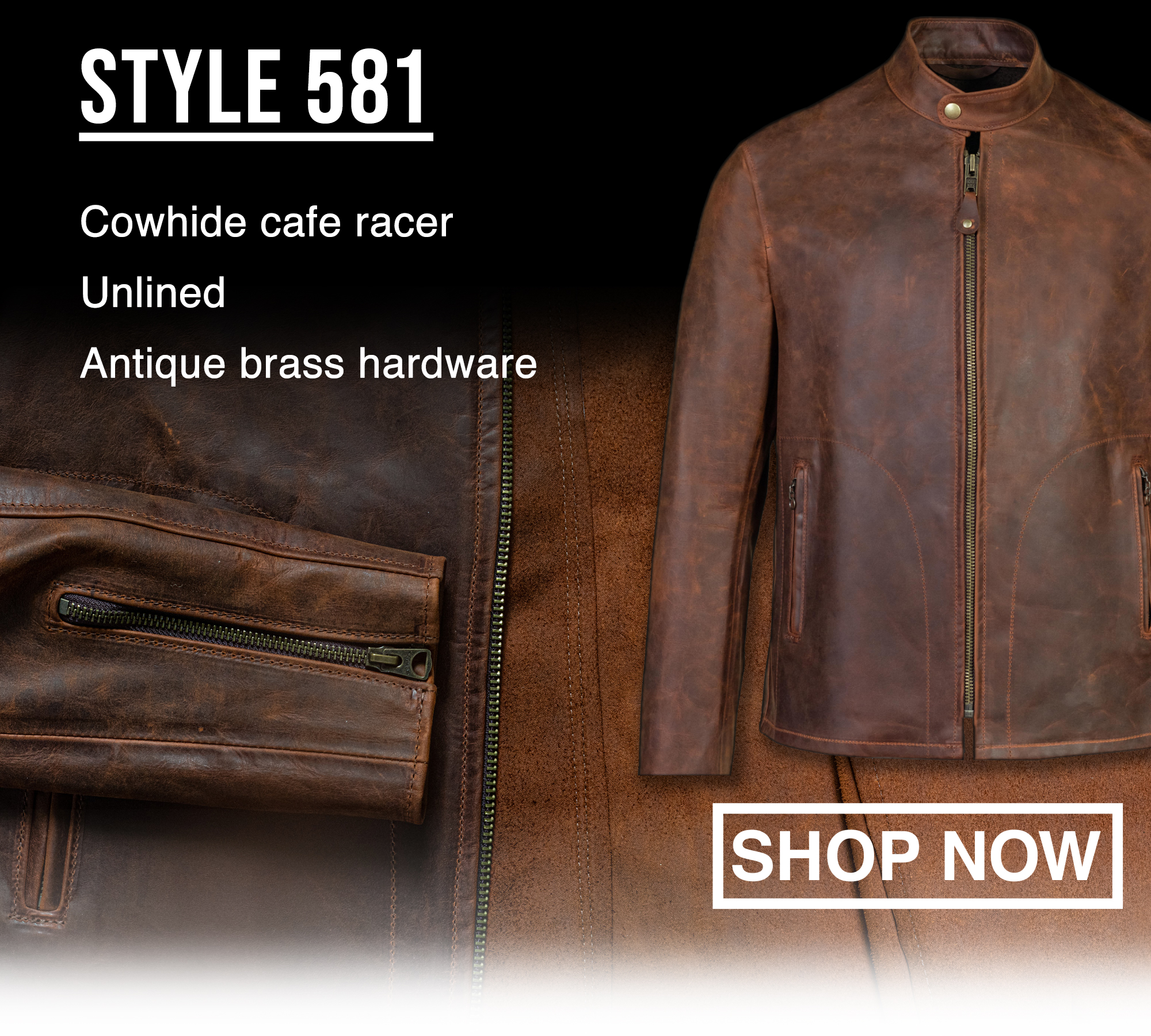 unlined cafe racer jacket
