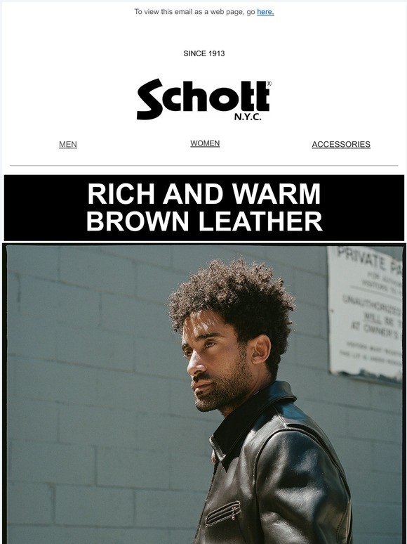 SCHOTT BROS. NYC: New Release- Horween Steerhide Sunset Jacket