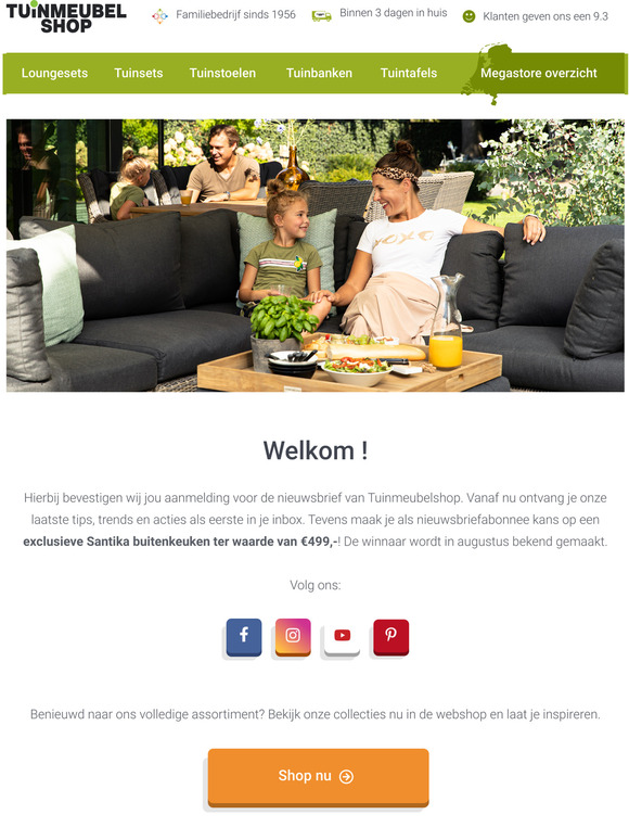 Welkom bij Tuinmeubelshop