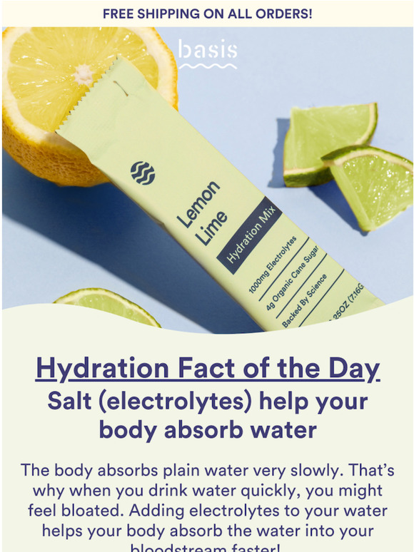 Why Electrolytes Work