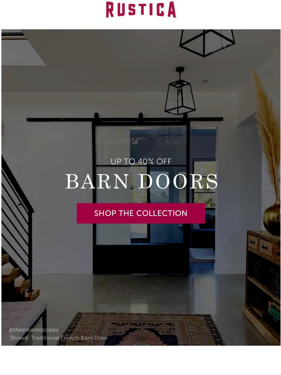 Rustica Hardware The FIRST EVER SelfLatching Lock for Sliding Barn