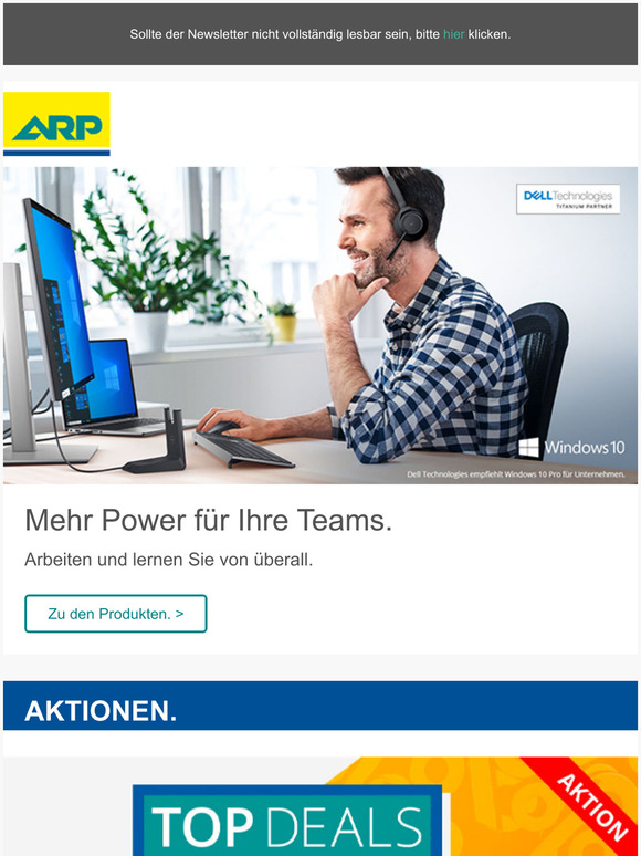 ARP: Highlights der Woche