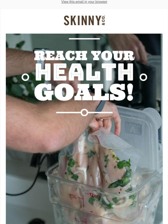 Meal Prep with Skinny & Co!