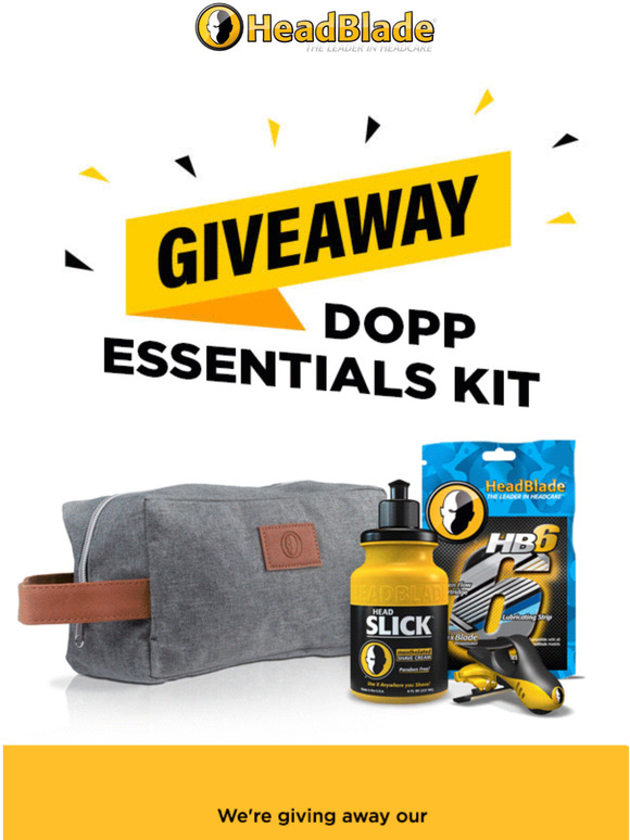 DOPP KIT GIVEAWAY!