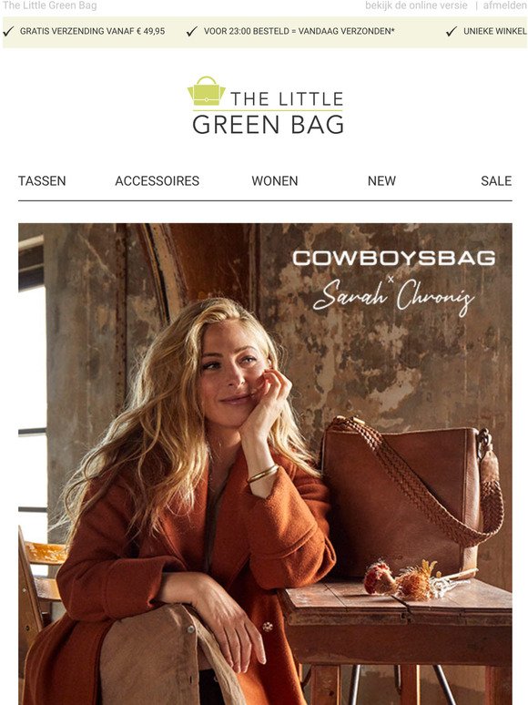 The Little Green NL: x Cowboysbag! | Milled