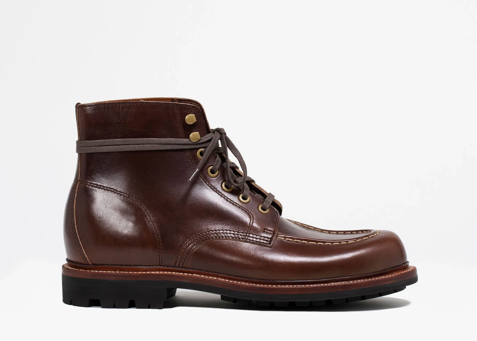 Image of Brass Boot Crimson Chromexcel