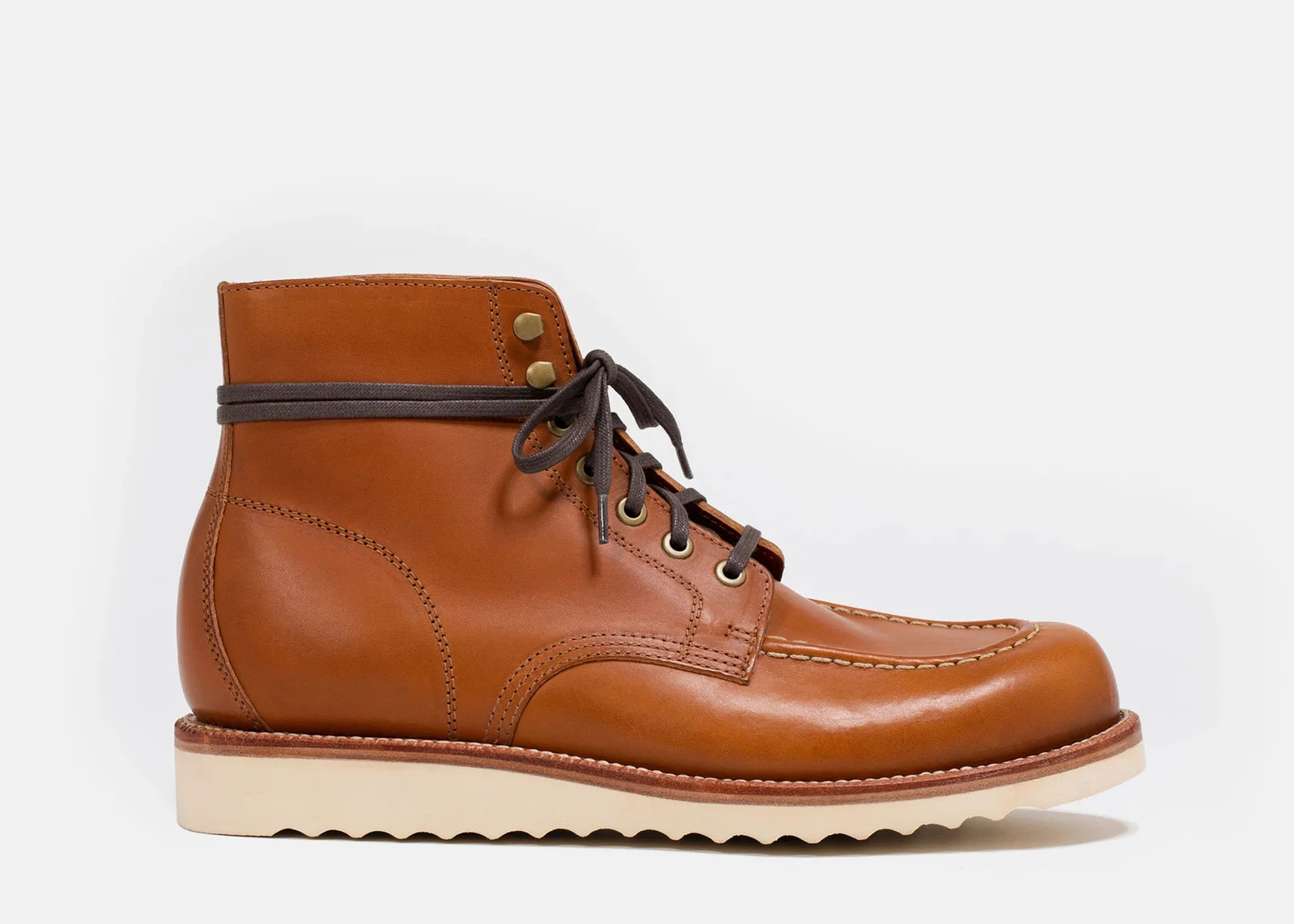 Image of Brass Boot Saddle Tan