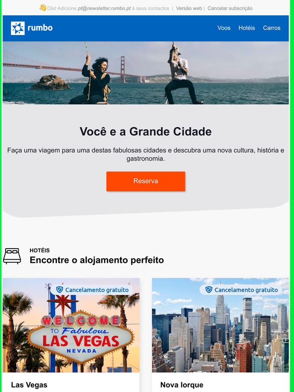  Est a planear uma viagem fora do programa?