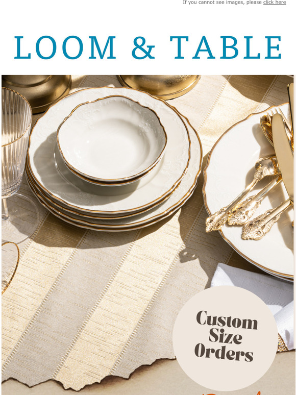  Get Custom Table Linens This Thanksgiving 