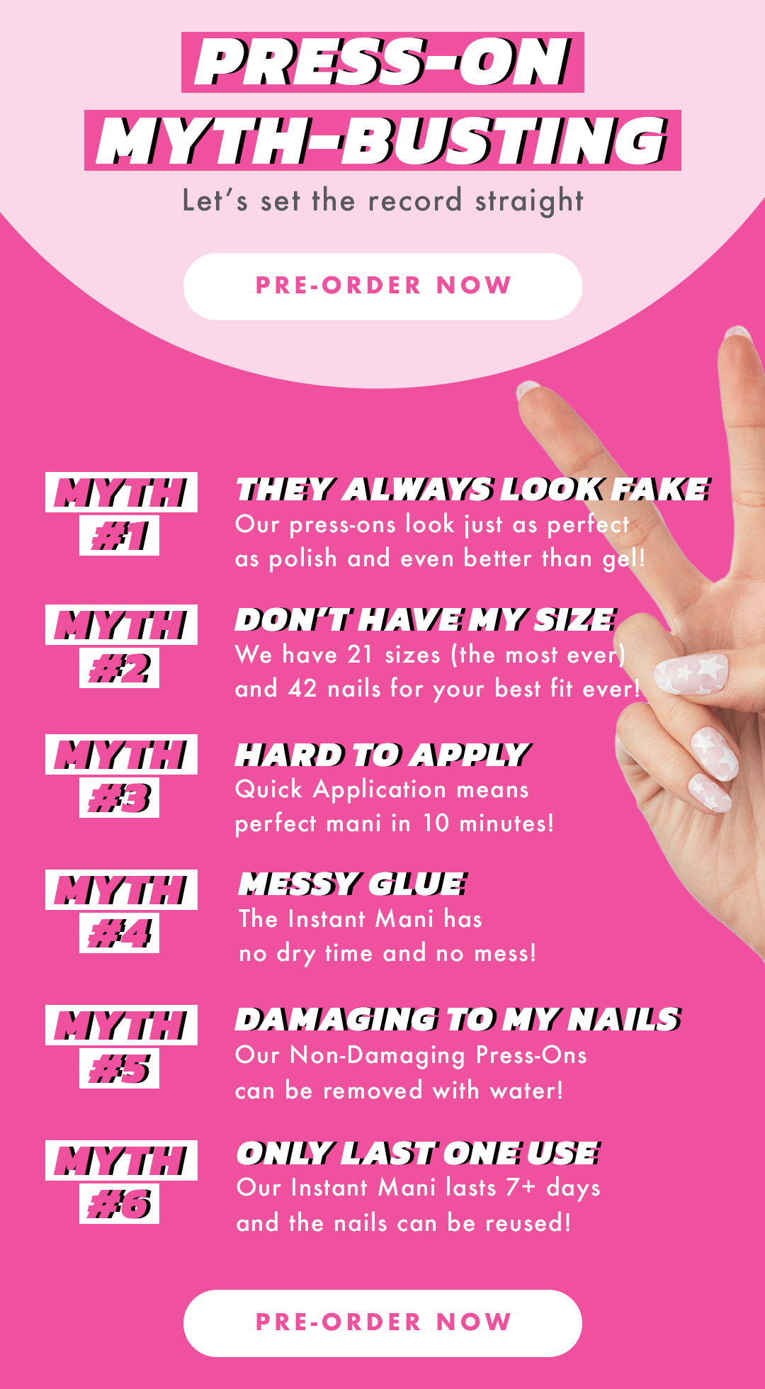 Olive & June PressOn Myths Debunked Milled